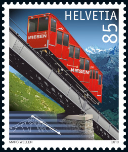 Niesen_Bahn_Briefmarke_post.ch