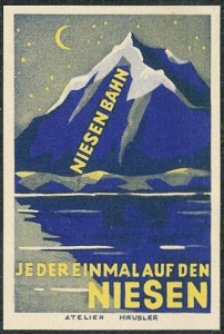 Niesen_Bahn_historische_Werbung